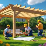 Comment installer une pergola en bois dans son jardin