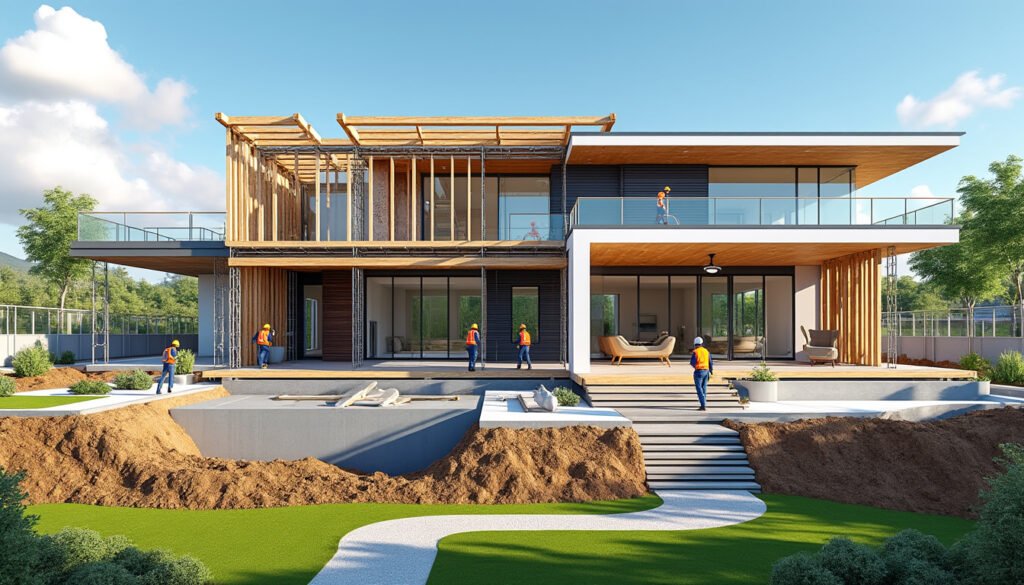 découvrez les étapes essentielles pour construire une maison moderne : de la conception à la réalisation, apprenez les clés pour créer votre rêve architectural avec des matériaux durables et des techniques innovantes.