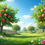 Arbres fruitiers à croissance rapide pour maximiser votre jardin productif