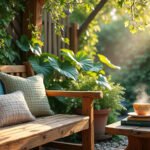 Comment créer un coin détente dans un petit jardin ?