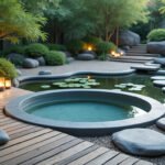Créer une ambiance zen autour d’un jacuzzi