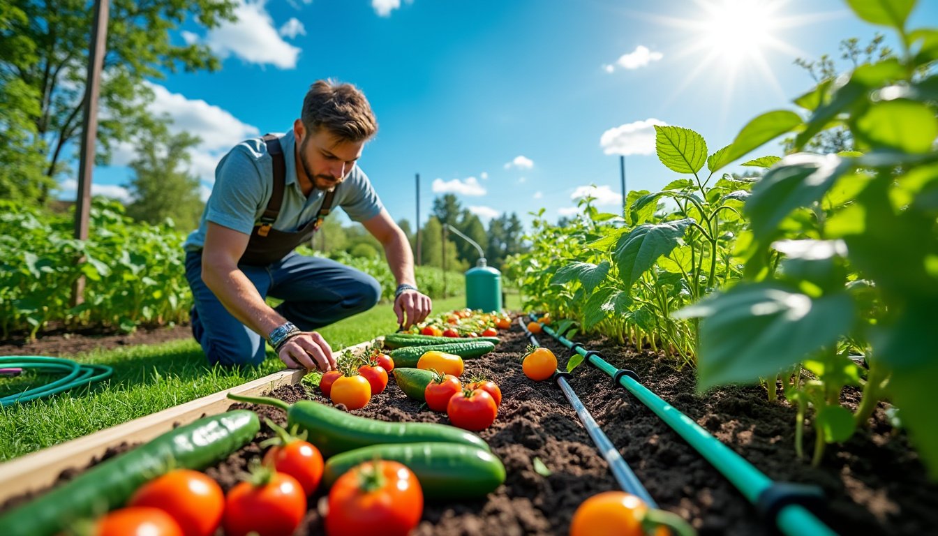 Installer un arrosage goutte-à-goutte pour son potager : guide pratique