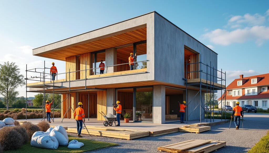 découvrez notre expertise en tant que constructeur de maison à erstein. nous vous accompagnons dans la réalisation de votre projet immobilier, en offrant des maisons sur mesure qui allient confort, modernité et respect de l'environnement. contactez-nous pour donner vie à votre rêve de maison!