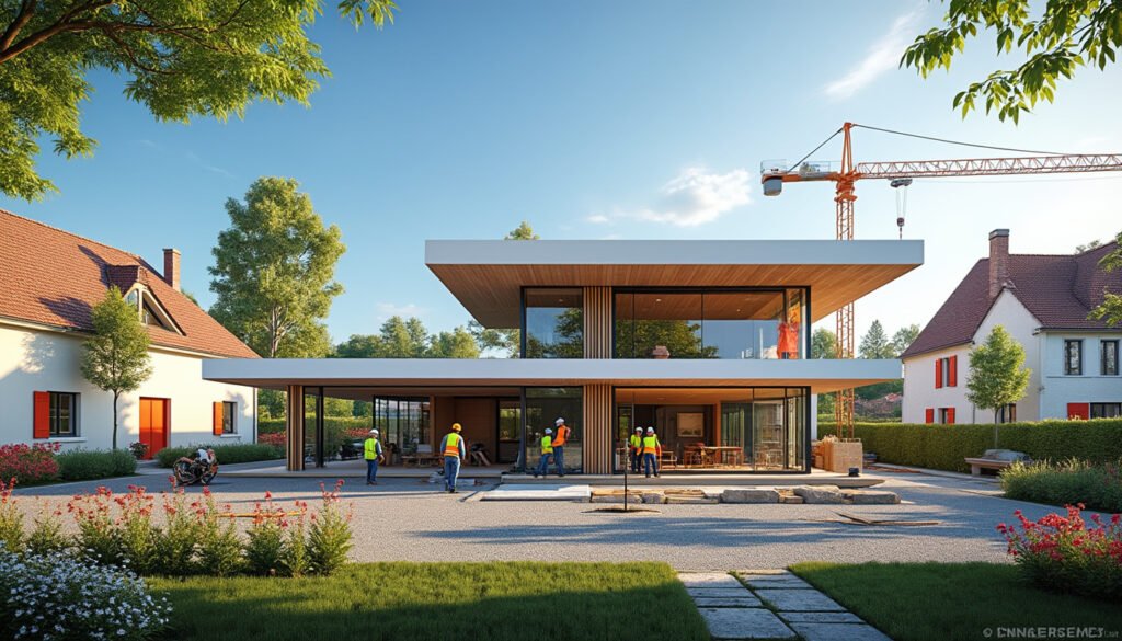 découvrez notre expertise en tant que constructeur de maisons à yutz. nous vous accompagnons à chaque étape de votre projet, de la conception à la réalisation, pour bâtir la maison de vos rêves. nos équipes qualifiées mettent un point d'honneur à vous offrir des constructions de qualité, adaptées à vos besoins et respectueuses de l'environnement.