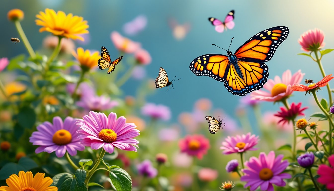 découvrez les meilleures fleurs à planter pour attirer et nourrir les papillons et abeilles dans votre jardin. apprenez quels types de fleurs sont les plus bénéfiques pour ces pollinisateurs essentiels, tout en ajoutant beauté et couleur à votre espace extérieur.