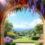 Comment concevoir une arche décorative pour embellir votre allée de jardin