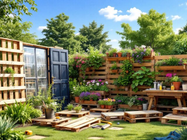 Comment construire une serre de jardin à structure palettes : le guide complet pour réussir votre projet