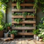 Comment créer un mur végétal avec des palettes : le guide complet pour un coin de verdure