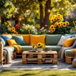 Comment créer un salon de jardin complet avec palettes : le guide ultime pour un espace extérieur convivial