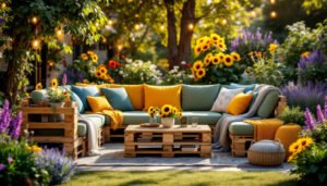 découvrez comment transformer des palettes en un salon de jardin complet et convivial grâce à notre guide ultime. aménagez votre espace extérieur avec style et créativité en suivant nos conseils pratiques et inspirants.