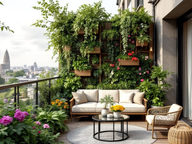 Comment créer une zone de culture verticale pour balcon : le guide complet pour optimiser votre espace