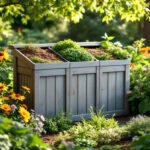 Comment fabriquer un composteur à plusieurs bacs : le guide complet pour un jardin durable