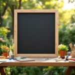 Comment fabriquer un panneau d’affichage ou ardoise de jardin : le guide complet pour un projet DIY réussi