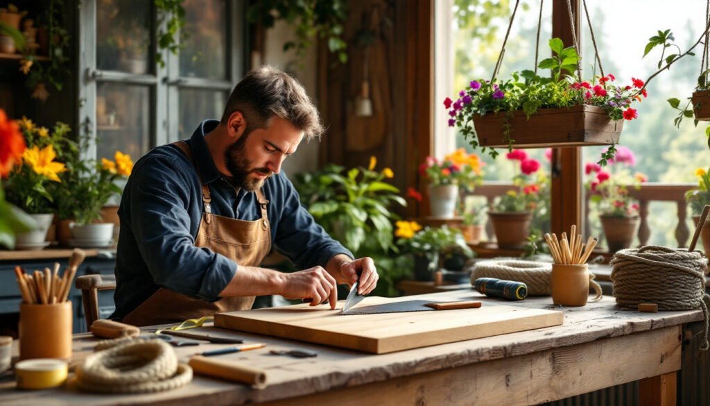 découvrez comment fabriquer une jardinière suspendue grâce à notre guide complet. embellissez votre balcon avec des astuces pratiques, des matériaux faciles à trouver et des conseils de décoration inspirants. transformez votre espace extérieur en un véritable havre de paix !