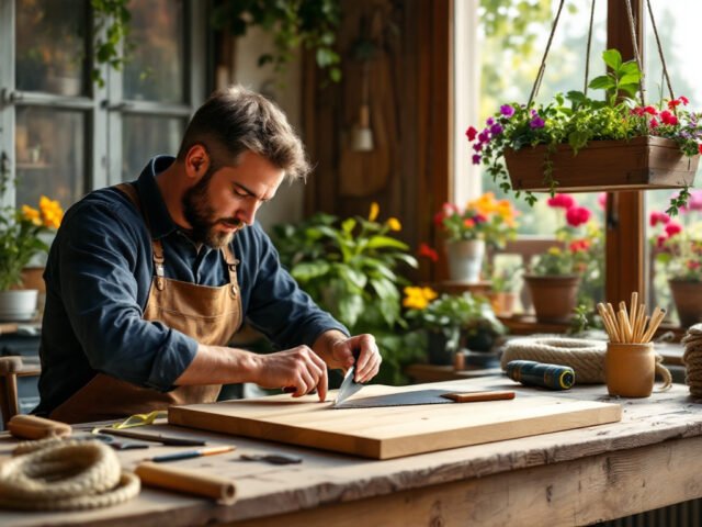 Comment fabriquer une jardinière suspendue : le guide complet pour embellir votre balcon