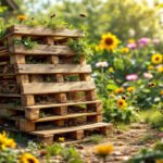 Comment faire un hôtel à insectes à base de palettes : le guide complet pour attirer la biodiversité dans votre jardin