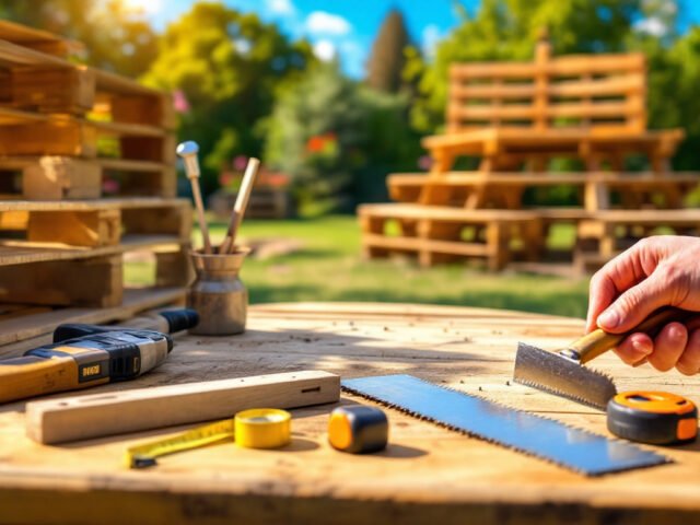 Comment faire une table de pique-nique avec palettes : le guide complet pour créer un mobilier extérieur unique