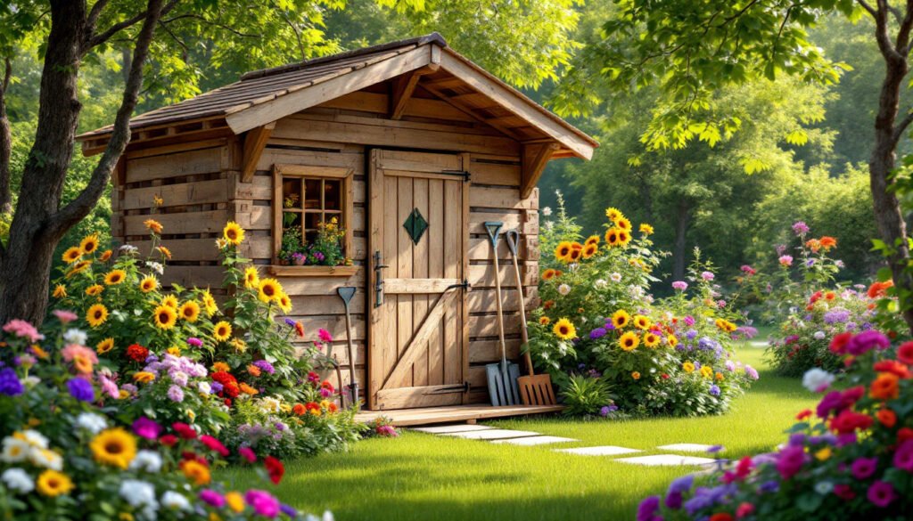 découvrez notre guide complet pour réaliser un abri pour outils de jardin en palettes. apprenez étape par étape à concevoir, construire et optimiser un espace de rangement fonctionnel et esthétique pour vos outils de jardinage, tout en utilisant des matériaux recyclés. idéal pour les bricoleurs souhaitant allier durabilité et praticité.