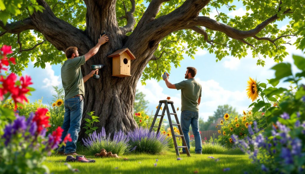 découvrez comment installer un abri pour chauves-souris dans votre jardin grâce à notre guide pratique. protégez ces créatures nocturnes et favorisez la biodiversité tout en embellissant votre espace extérieur.