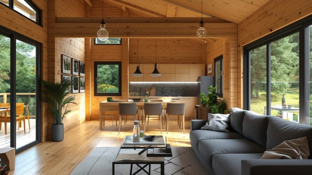 maison en bois