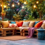 Aménager un coin détente original avec des palettes recyclées