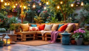 découvrez comment aménager un coin détente original et écologique avec des palettes recyclées. inspirez-vous de nos idées créatives et pratiques pour transformer votre espace extérieur en un havre de paix unique et personnalisé.