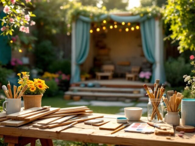 Comment construire un mini théâtre ou scène de jardin : le guide complet pour un projet créatif réussi