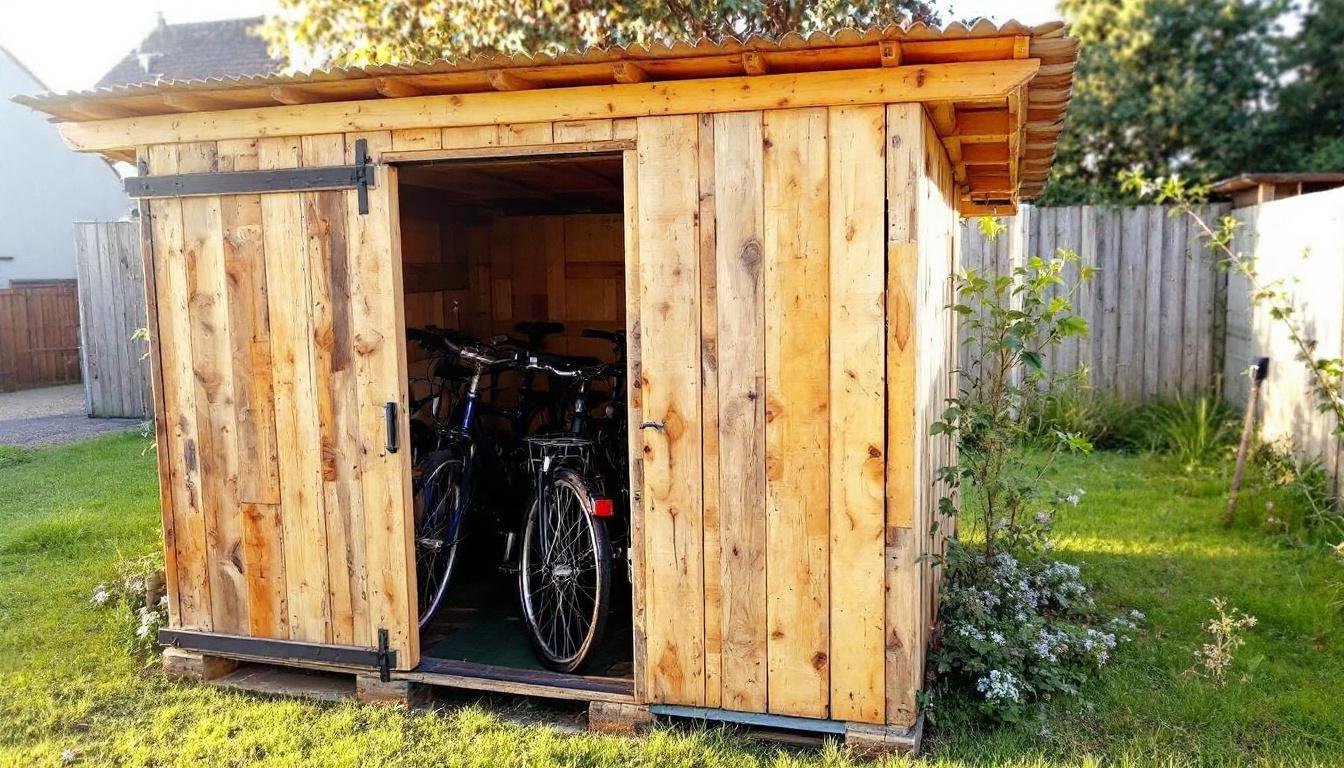 découvrez notre guide complet pour construire un support à vélo en palettes. idéal pour les amateurs de diy, ce tutoriel étape par étape vous aidera à créer un rangement éco-responsable et esthétique pour vos vélos tout en apprenant à réutiliser des matériaux.