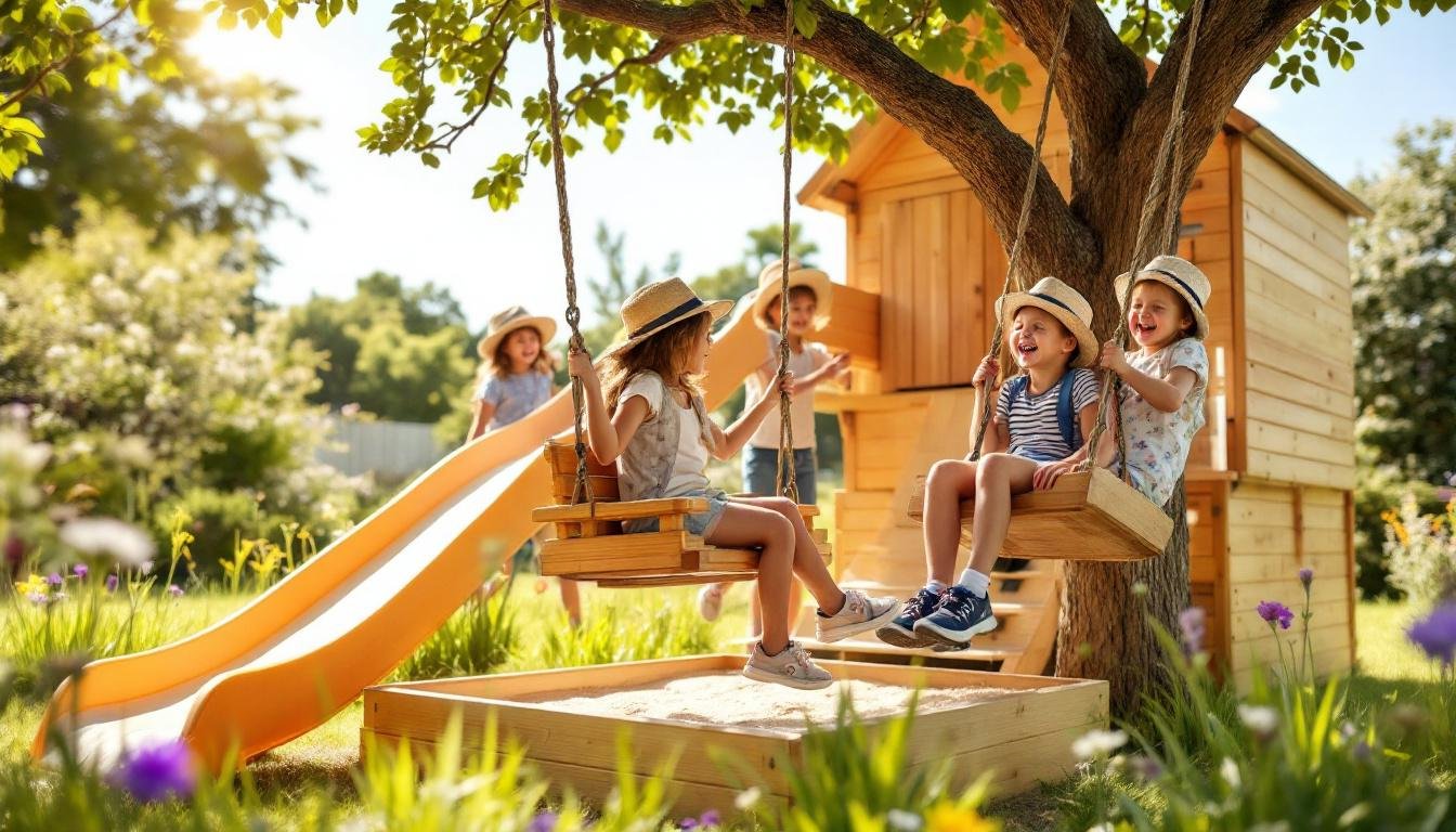 découvrez notre guide complet pour fabriquer une aire de jeux avec toboggan et balançoire. apprenez étape par étape à créer un espace ludique sécuritaire et amusant pour les enfants, avec des conseils pratiques et des astuces pour un aménagement optimal.