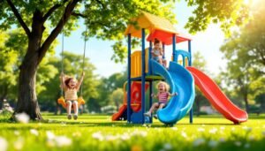 découvrez notre guide complet pour fabriquer une aire de jeux avec toboggan et balançoire. apprenez les étapes essentielles, les matériaux nécessaires et des conseils pratiques pour créer un espace ludique sécurisé et amusant pour les enfants.