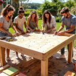 Comment fabriquer une table de jeux d’extérieur : le guide complet pour créer votre espace de divertissement