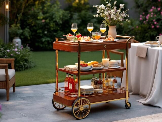 Comment faire une desserte mobile pour apéritif et repas : le guide complet