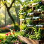 Créer un mur végétal extérieur avec des bouteilles en plastique : astuces et conseils pratiques