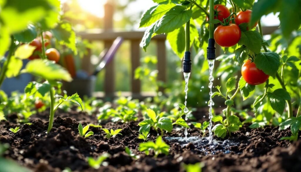 découvrez comment concevoir un système d'irrigation goutte-à-goutte performant pour votre jardin. optimisez l'arrosage de vos plantes, économisez de l'eau et favorisez une croissance saine grâce à nos conseils pratiques et astuces.