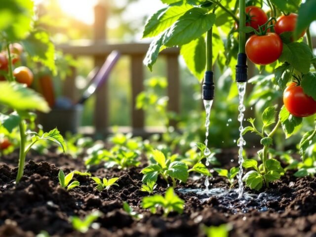 Créer un système d’irrigation goutte-à-goutte efficace pour votre jardin