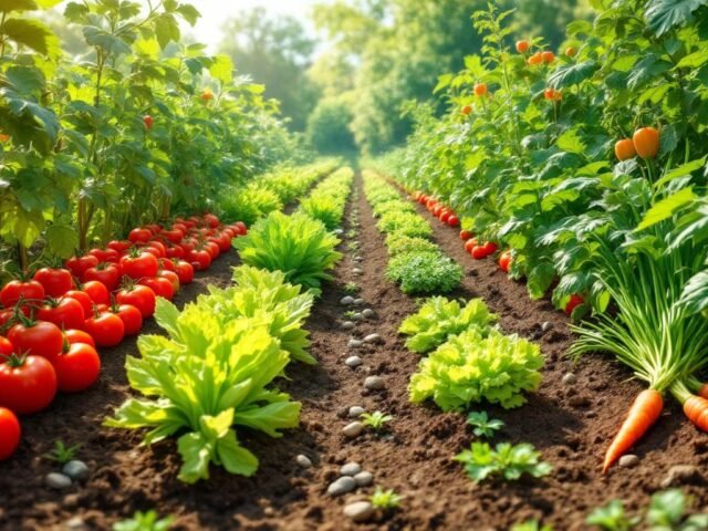Planifier les rotations de cultures pour un potager florissant