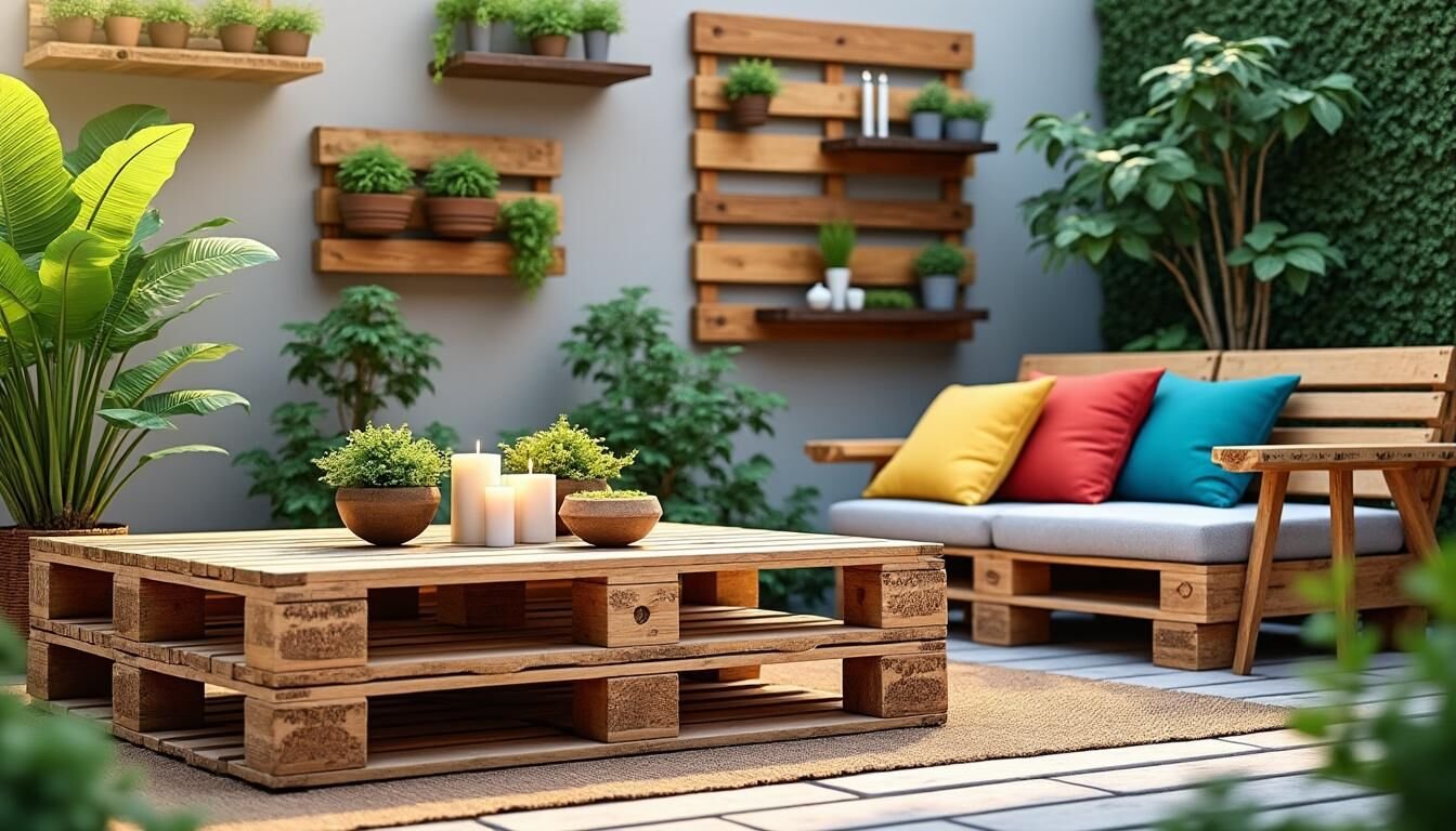 Découvrez des idées créatives d'utilisation de palettes à Guebwiller. Transformez ces éléments en projets DIY uniques pour embellir votre maison et votre jardin. Inspirez-vous et donnez une seconde vie aux palettes avec nos conseils pratiques et astuces !
