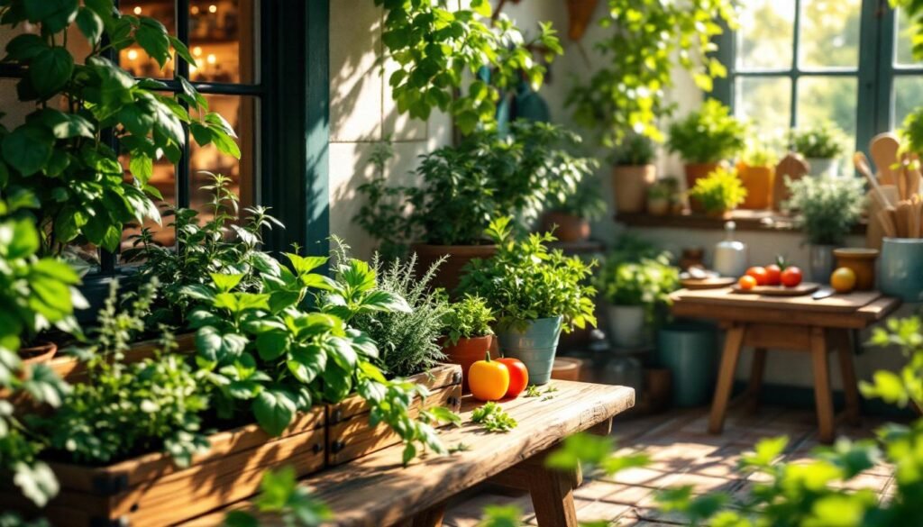 découvrez comment aménager un jardin aromatique près de votre cuisine pour rehausser vos plats avec des saveurs fraîches et délicieuses. apprenez à cultiver facilement des herbes telles que le basilic, le persil et le romarin, et transformez votre espace en un véritable havre de paix culinaire.