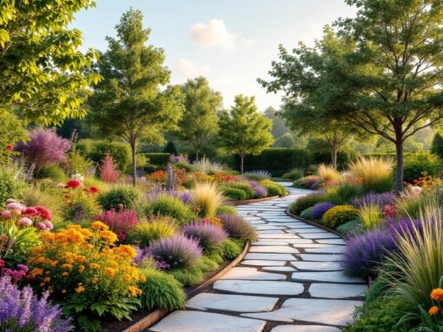 Créer des bordures de jardin écologiques et uniques pour embellir votre espace extérieur
