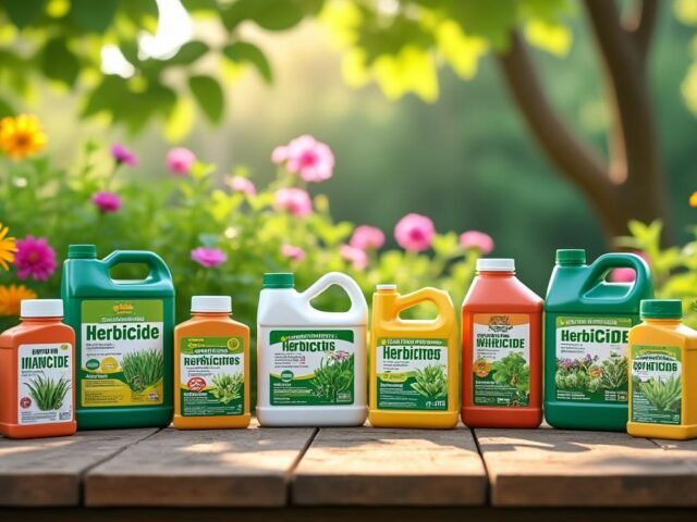 Sélection des meilleurs désherbants pour un jardin sans mauvaises herbes
