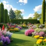 Utiliser des couleurs pour agrandir visuellement votre jardin