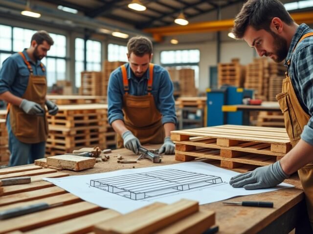 Fabrication de palettes sur mesure : délais, coûts et exigences techniques à connaître