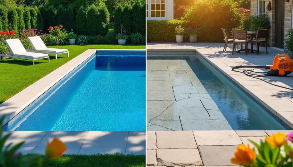 découvrez les principaux avantages et inconvénients d’une piscine coque par rapport à une piscine béton : installation, coût, durabilité, entretien et personnalisation. comparez pour faire le bon choix selon vos besoins et votre budget.