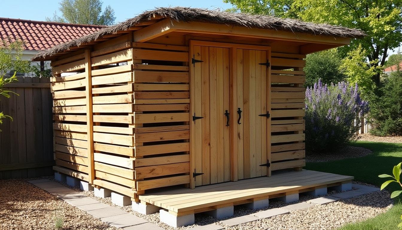 découvrez comment construire facilement un abri de jardin ou une remise avec des palettes. suivez notre guide complet pour créer un espace extérieur pratique, économique et écologique, étape par étape.