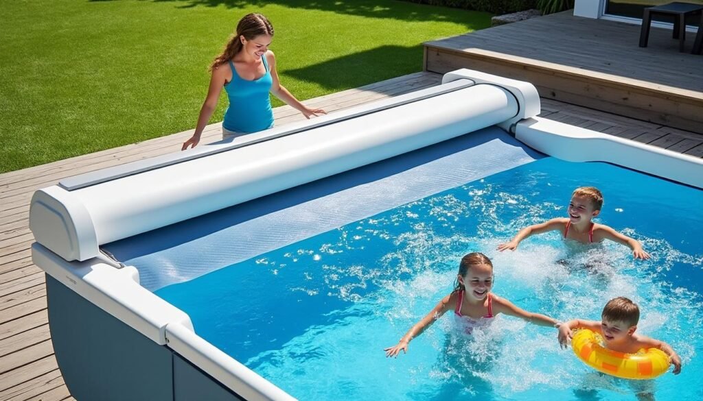 découvrez les nombreux avantages d'une piscine équipée d'un volet roulant automatique sécurisé : protection accrue, facilité d’utilisation, économies d’énergie, et entretien simplifié pour profiter de votre bassin en toute sérénité.