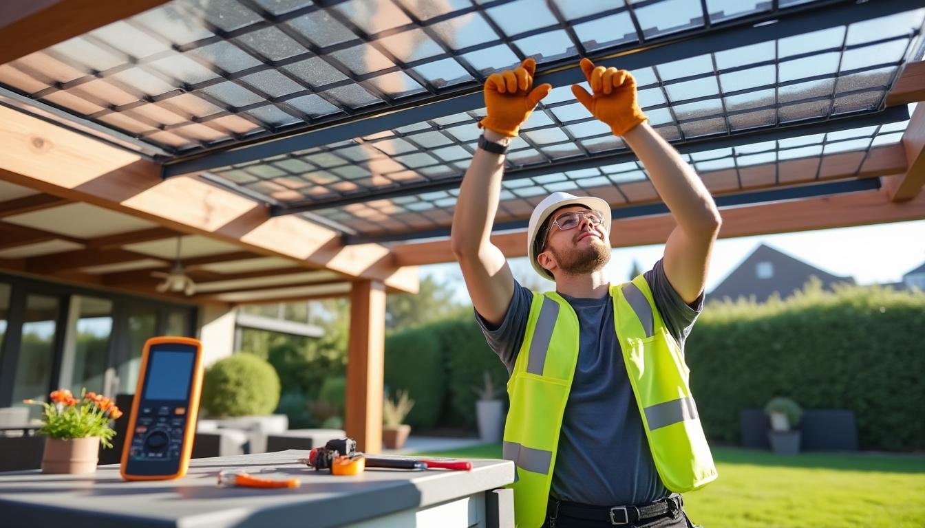 découvrez tout ce qu’il faut savoir sur les panneaux solaires transparents pour pergola : avantages, installation, conseils pratiques et astuces pour choisir la meilleure solution solaire esthétique et performante pour votre espace extérieur.