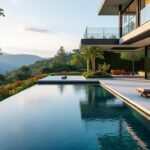 Budget pour une piscine à débordement moderne : estimations et conseils