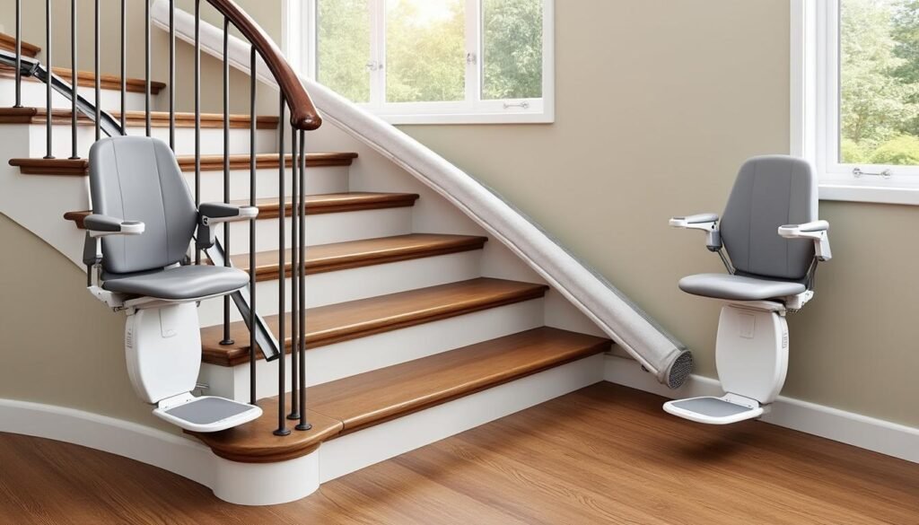 découvrez les différences entre les monte-escaliers handicare 1100 et 1000 pour bien choisir la solution idéale pour un escalier tournant. comparatif et conseils pratiques.