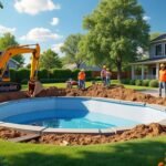 Installation d’une piscine creusée à domicile : tout ce qu’il faut savoir