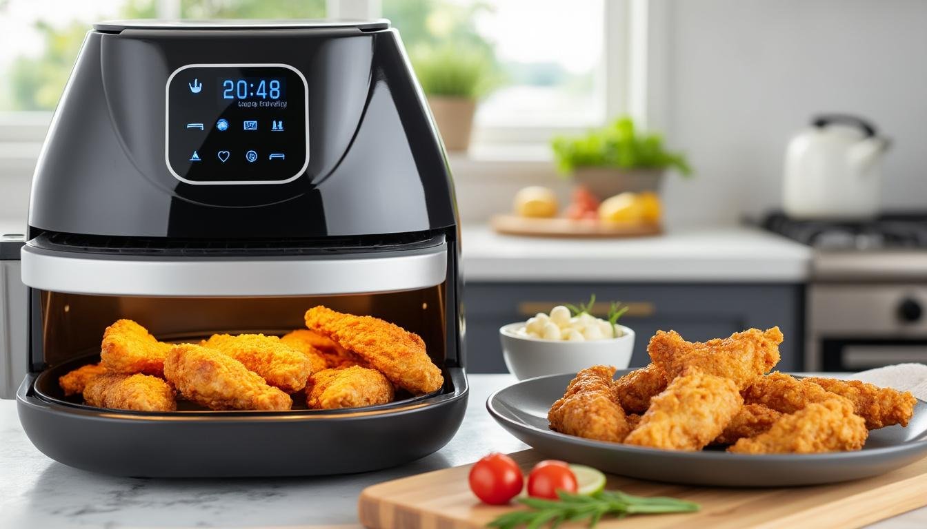 découvrez comment cuisiner sain et rapide avec l'airfryer, l'appareil idéal pour préparer des repas délicieux et légers chez vous en un rien de temps.